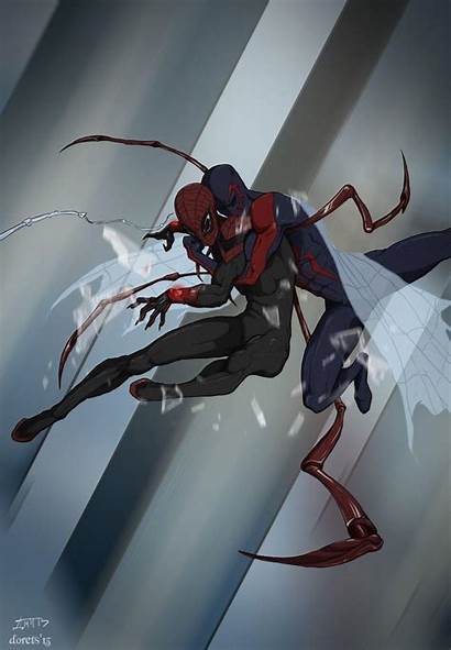 2099 Superior Spider Spiderman Iphone Deviantart Wallpapers