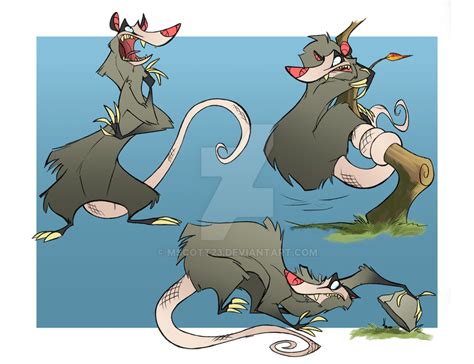 Opossum Action Poses By Mscott23 On Deviantart