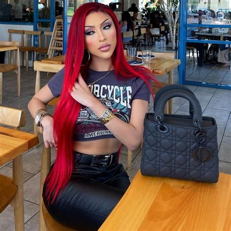 Red Hair Color Red Color Latest Instagram Transgender Women