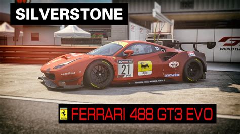 Assetto Corsa Competizione FERRARI 488 GT3 EVO SILVERSTONE YouTube