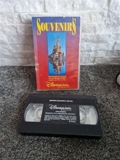 Souvenirs Dune Aventure Inoubliable Disneyland Paris Vhs Tape £999