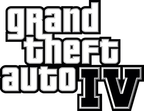 Download Grand Theft Auto Iv Grand Theft Auto 4 Logo Png Image With