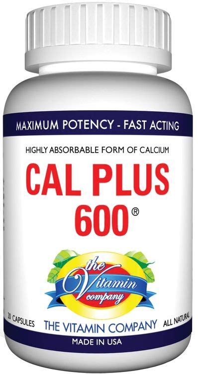 The Vitamin Company Cal Plus-600 buy online in Pakistan ...