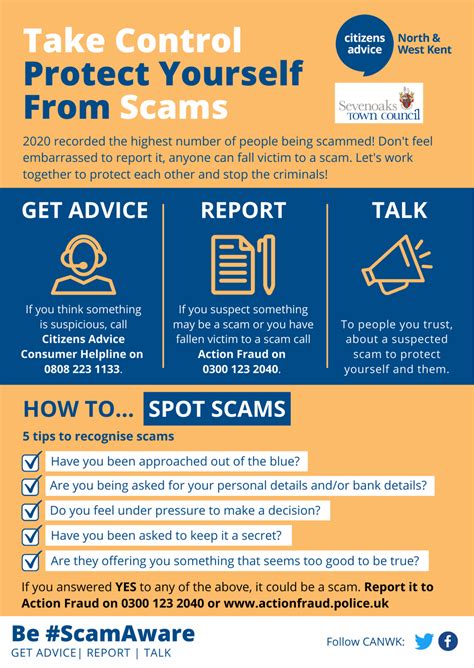 Protect Yourself From Scams Sevenoaks District Chamber Of Commerce