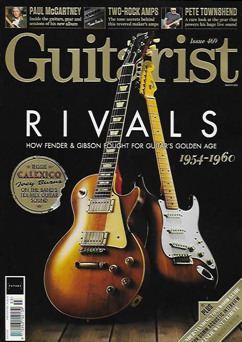 Guitarist March 2021 Issue 469 Paul Mccartney The Beatles Pete Towns