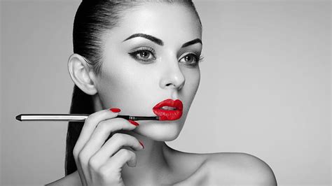 Model Face Lipstick Makeup Hd Wallpaper Peakpx