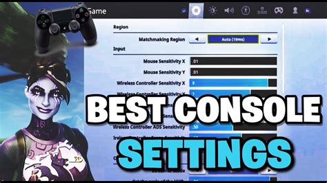 Best Console Settings And Sensitivity Ps4 Fortnite For Top Aim And