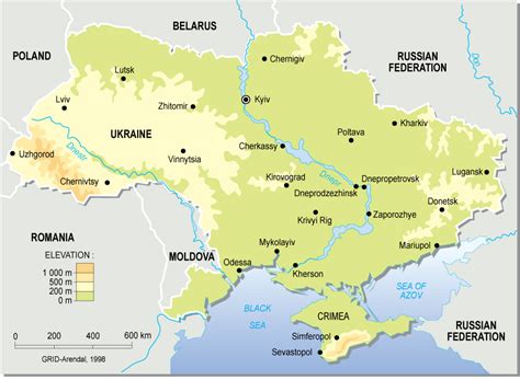 Замовлення витягу про земельну ділянку та витягу про нормативну грошову оцінку. Landkarte Ukraine (Übersichtskarte) : Weltkarte.com ...