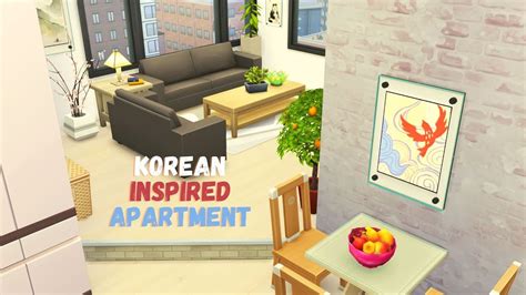 Tiny Korean Apartment No Cc Base Game City Living Only The
