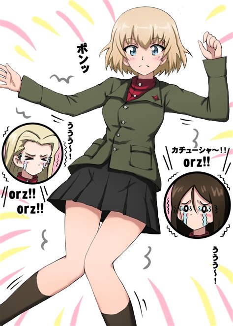 Anime Fandoms Katyusha Girls Und Panzer Girls Und Panzer
