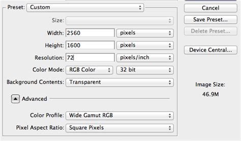 Desktop Wallpaper Sizes