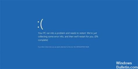 Correction Erreur D Cran Bleu Bad System Config Info Tutoriels Pour Windows Bulletin