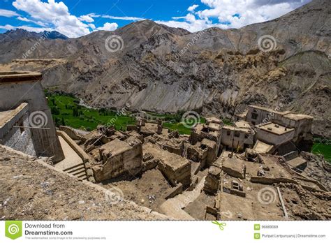 Lamayuru Monastery In Leh District India Stock Image