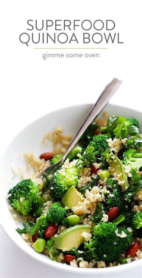 Picture courtesy of two raspberries. Easy Superfood Quinoa Bowl | Gimme Some Oven | Recipe ...