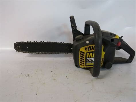 Mcculloch Mac 3200 32cc Recoil Chainsaw Part Only Bin 218 For Sale