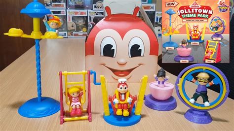 Jollibee Kiddie Meal Toys Jollitown Theme Park Unboxing December 2022