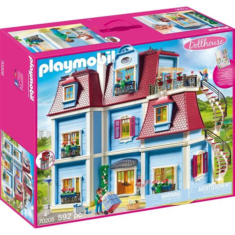 Playmobil Dollhouse 70205 Mein Großes Puppenhaus Spielzeug Primadu