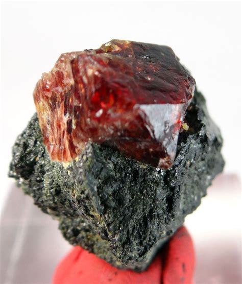 New Natural Hot Red Zircon Crystals Mineral Specimen 92 Ct Skardu