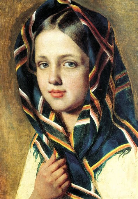 It S About Time Off To Russia Alexey Venetsianov 1780 1847 Paints Mostly Peasant Girls
