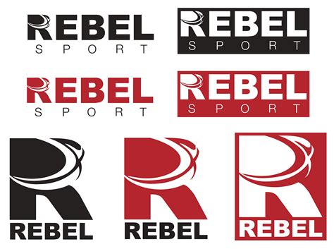 Rebel Sport Store Branding Behance