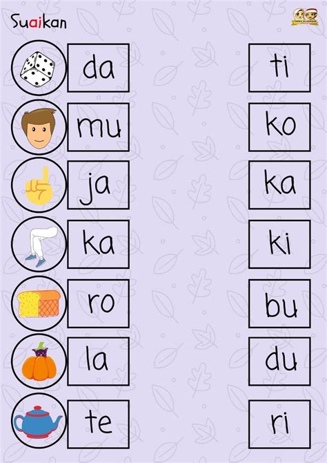 Suku Kata Interactive And Downloadable Worksheet You Can Do The Exercises … Preschool