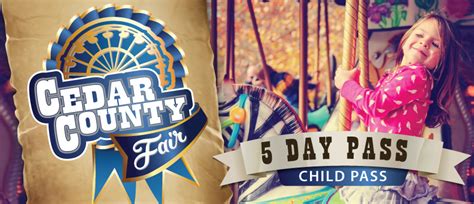 Tickets Cedar County Fair 5 Day Passes In Hartington Ne Itickets