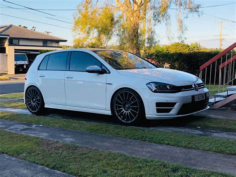 Volkswagen Golf R 7 White Oz Superturismo Lm Wheel Front