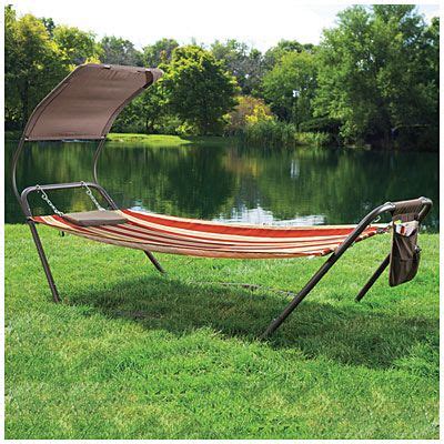 Best backyard hammock with stand it is the best free standing hammock that comes with a carrying case and extremely durable. Wilson & Fisher® Freestanding Hammock with Canopy at Big ...