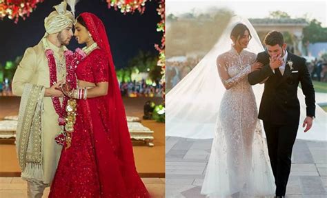 Showcasing newest collections from top designers. Wedding Pics of Priyanka and Nick