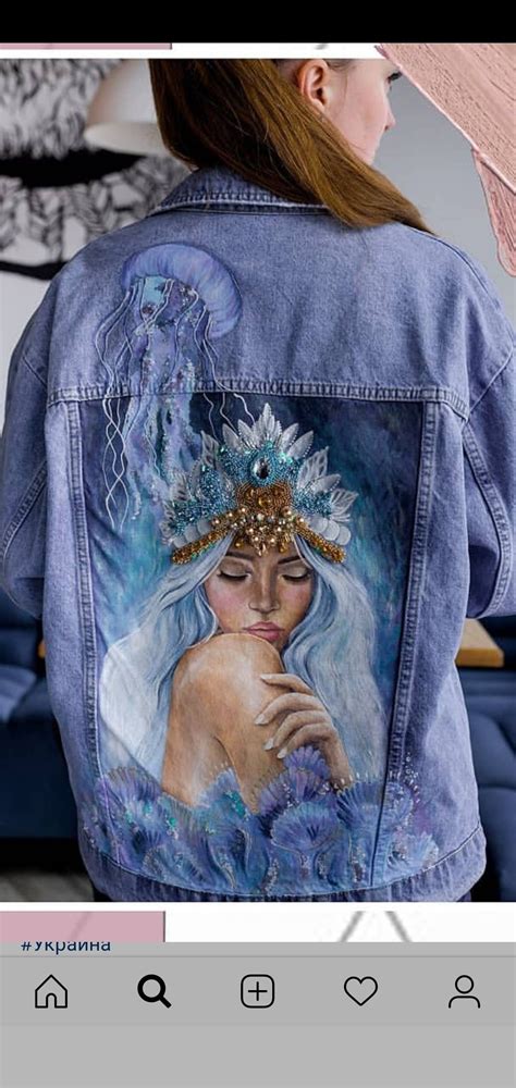 Painted On Jeans Painted Clothes Diy Hand Painted Denim Jacket