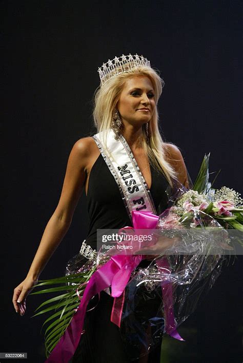 Newly Crowned Miss Florida Usa Cristin Duren Poses For Photos After