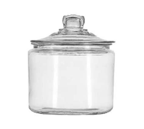 Anchor 69832ahg17 3 Qt Heritage Hill Jar With Glass Lid Glass Jars With Lids Glass Storage