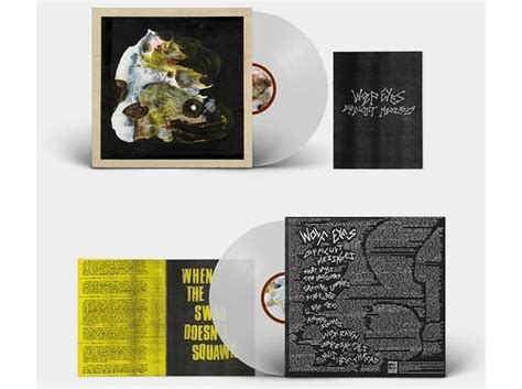 Wolf Eyes Wolf Eyes Difficult Messages Clear Vinyl A5 Booklet