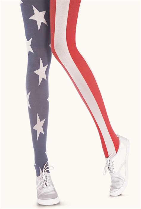 Essexee Legs Henry Holland Stars And Stripes Tights