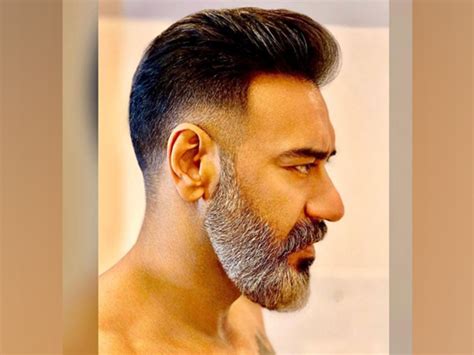 Ajay Devgn Gets New Haircut Sports Salt And Pepper Beard Look Entertainment