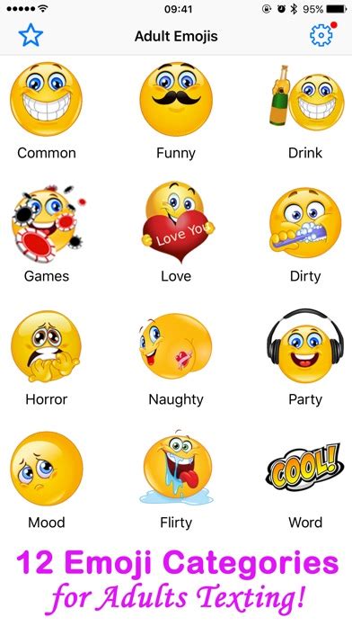 Télécharger Adult Emoji Flirty Emoticons Naughty Icons Sticker Pour