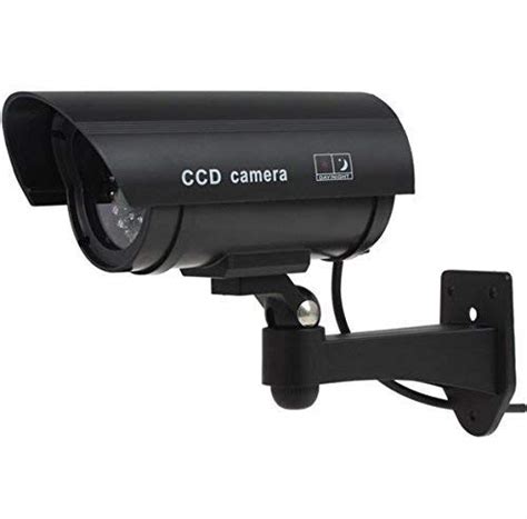 Buy Dummy Cctv Camera Flashing Led Fake Outdoor Security Camera Fake Cctv Dummy Camera