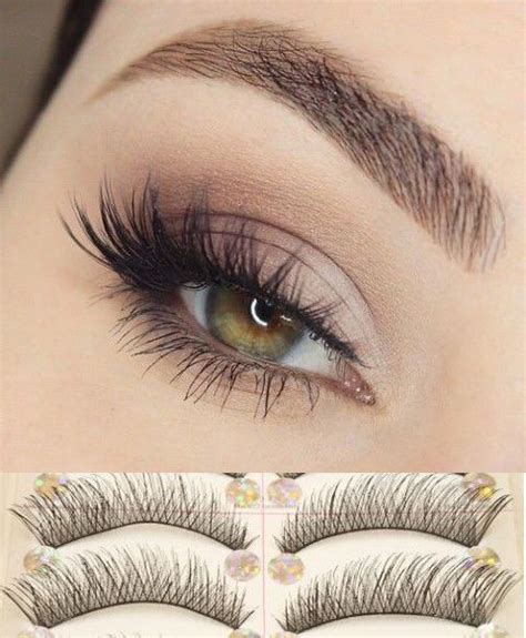 10 pairs natural handmade thick long short cross false eyelashes soft fake eye lashes extension