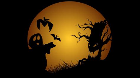 Halloween Animation Haunted Wallpaper Scary Halloween Pictures