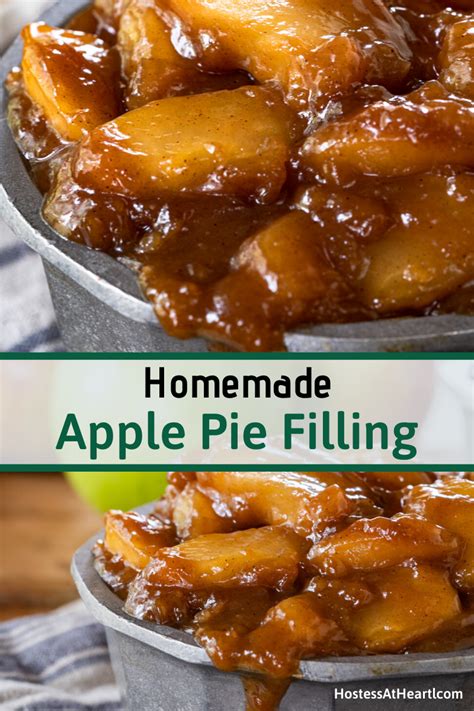 Homemade Apple Pie Filling Homemade Apple Pie Filling Pie Filling Recipes Apple Pie Filling