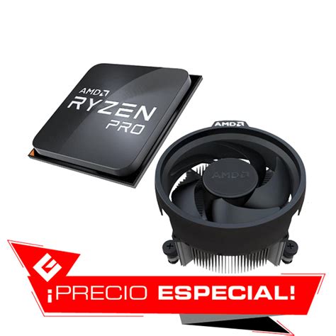 Procesador Amd Ryzen 3 Pro 4350g 4 Cores 8 Threads Radeon Vega 6