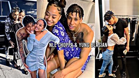 Nle Choppa And Yung Blasian 💔💔 Youtube