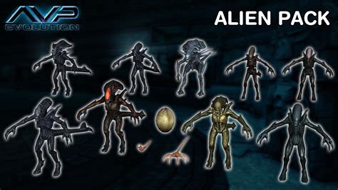 Avp Evolution Alien Pack Xps By 972otev On Deviantart