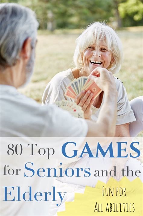 81 Top Games For Seniors And The Elderly Fun For All