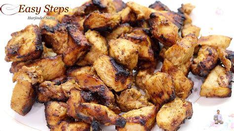Barbecue Chicken Tikka Recipe In Air Fryer Youtube