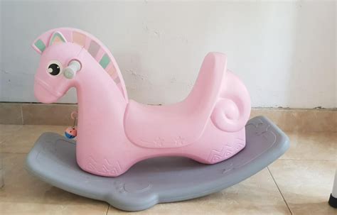 Mainan Kuda Kudaan Anak Anak Plastik Pink On Carousell