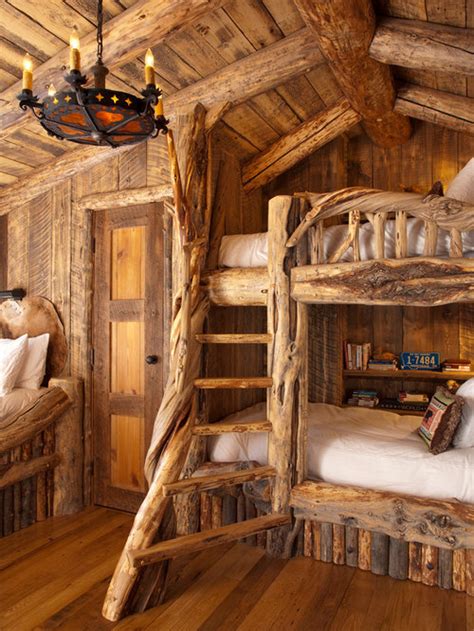 Rustic Bunk House Houzz