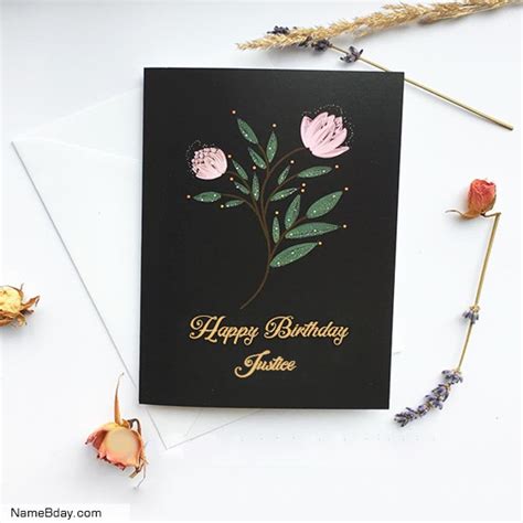 Happy Birthday Justice Images Of Cakes Cards Wishes