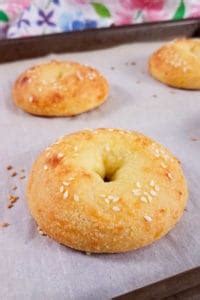 Add 1 tsp of baking powder to the dough mixture, mix thoroughly. Keto Mozzarella Dough Bagels + VIDEO - only 2.4g net carbs ...