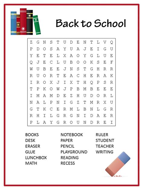 Word Search For Children Activity Shelter
